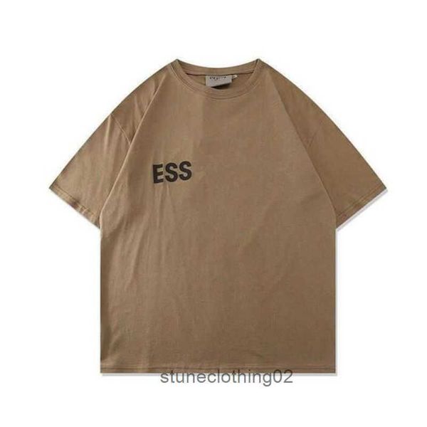 

designer essentail t shirt men women shorts essent t-shirt casual printed sports suit essentia high street loose short sleeve essen oversize, White;black