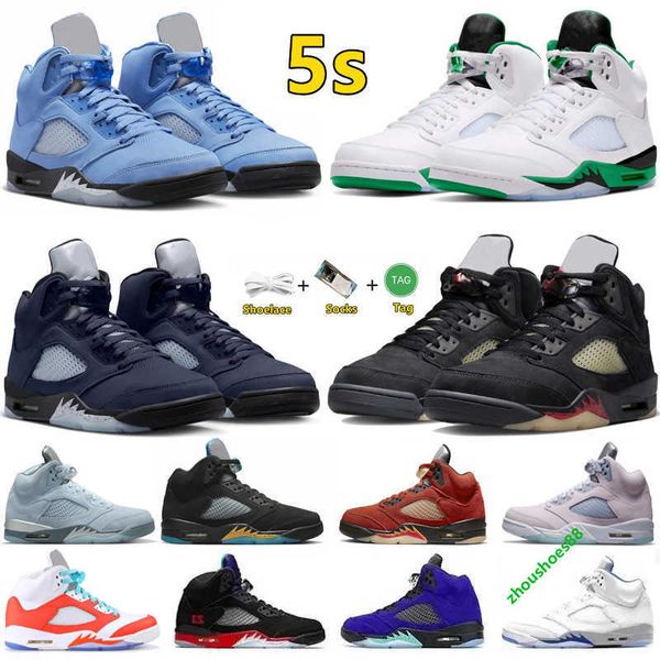 

5 5s mens basketball shoes lucky green a ma maniere x black light bone georgetown easter university blue bluebird aqua men trainers sports s