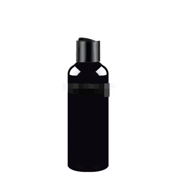 

100ml 150ml 200ml 250ml 300ml empty shampoo containers with black disc cap,black pet bottle press lid,cosmetic packaging,