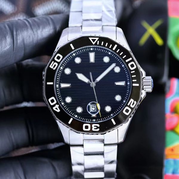 

men mechanical designer watch automatic movement designers mens watches full stainless steel luminous waterproo s s es, Slivery;black