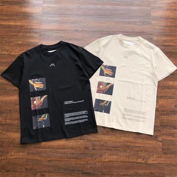 

t-shirt men women tee t shirt 23ss, Black;brown