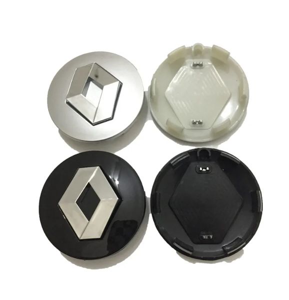 

57mm silver abs wheel center hub caps car rims cover emblem badge fit for renault clio megane scenic laguna twingo