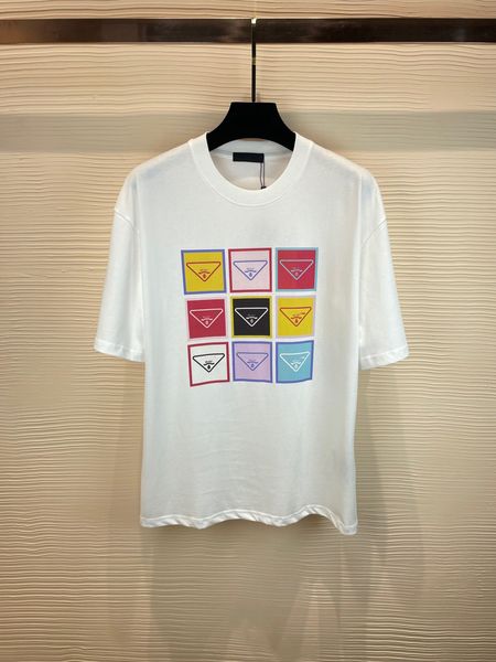 

designer t shirts mens women summer tshirt couple summer new letter cotton round neck short sleeve tees, White;black