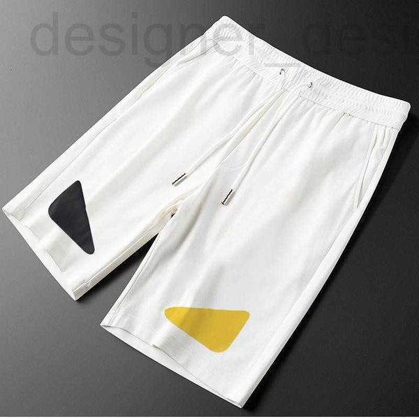 

men's shorts designer luxury shorts summer ice silk casual designer pants mens thin section quick-drying beach pants trendy loose sweat, White;black