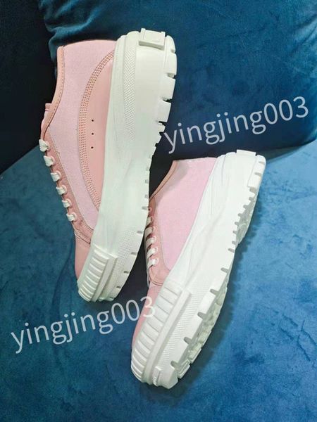 

2023 new designer sneakers sneakers women casual shoes lady lambskin calfskin shoes retro style fashionable, Black