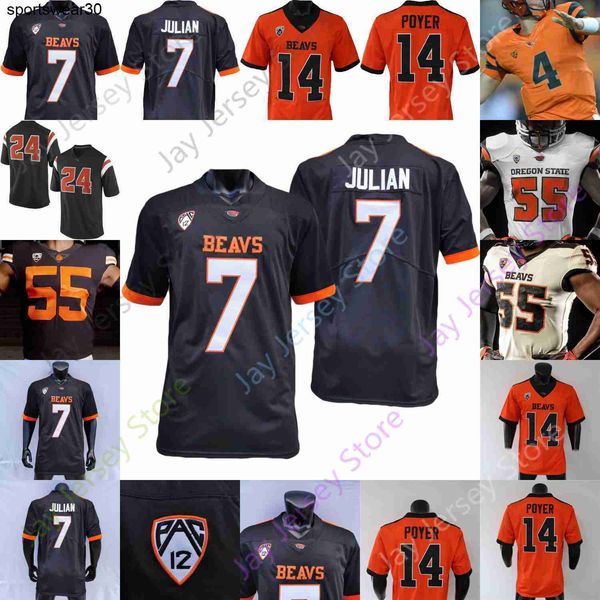 

oregon state football jersey ncaa college chance nolan deshaun fenwick tre'shaun harrison gould oladapo wright grant austin colletto ma, Black;red