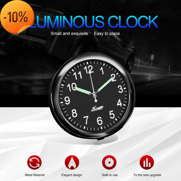

new car clock mini timetable digital high-precision luminous clock universal quartz watch center console decoration car ornaments