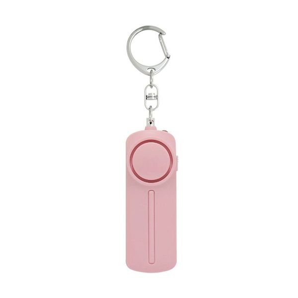 

self defense personal alarm keychain 130 db loud siren protection device with led light emergency alert key chain whistle