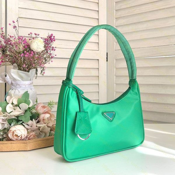 

fashion womens triangle shoulder bags designer nylon small pink tote bag mens womens luxury chain hobo wallet leather messenger bag the tote