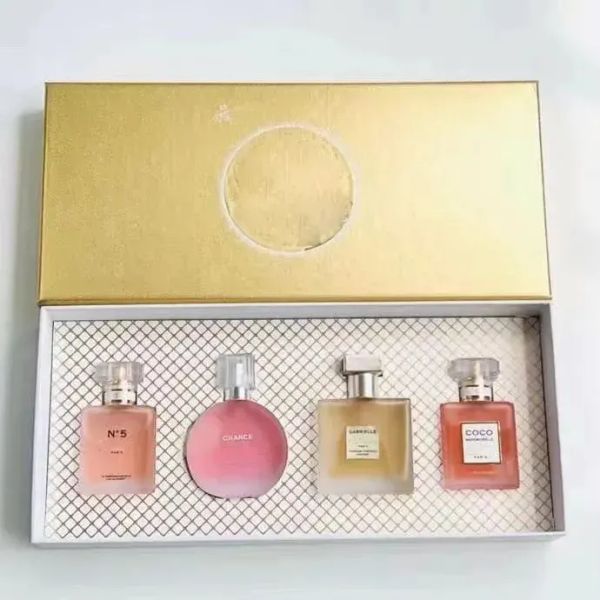 

parfum designer perfume cologne perfumes fragrances for women 4pcs set incense scent fragrance 4/25ml chance no.5 pairs co/co perfume