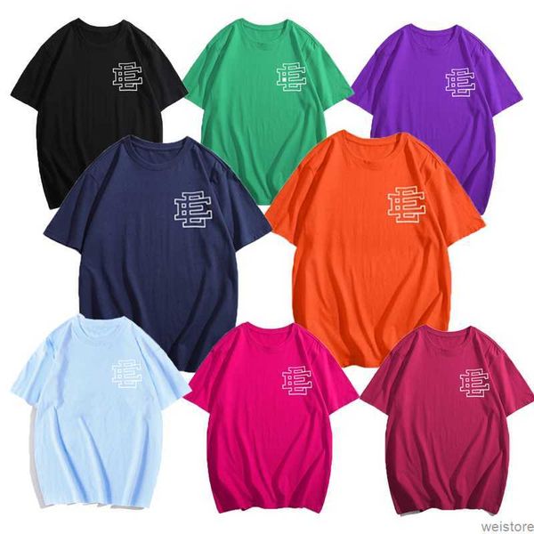 

men's tshirts ee shirt eric emanuel tees letter printed t cartoon summer casual short sleeve fashion brand t-shirt leisure men and wome, White;black