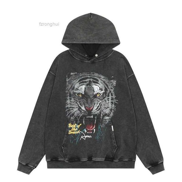 

mens hoodies sweatshirts designer letter men's niche tide brand wild high street casual american loose couple hooded sweater coat cloth, Black