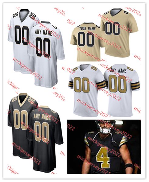 

tre'quan smith football jersey pete werner bradley roby 29 paulson adebo 98 payton turner 71 ryan ramczyk 49 zach wood jerseys custom s, Black