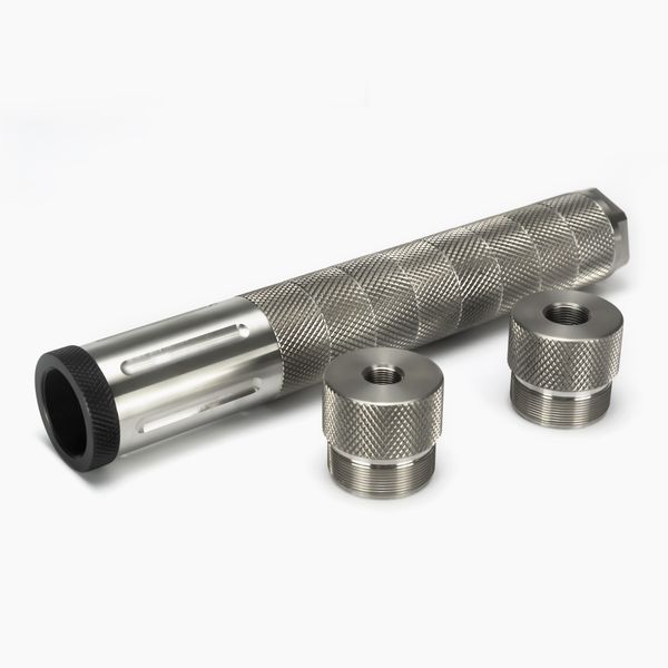 

us stock fuel filter 10" l 1.58"od full stainless steel modular solvent trap m13.5x1 m16x1 9/16x24 m15x1 1.375x24 thread mst kit f