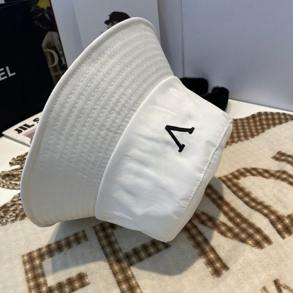 

designer nylon hat for men and women color luxury women men's slim sun hat bucket hat, Blue;gray