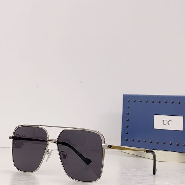 

classic brand aviator sunglasses for men and women metal frame color gradient glass lens with box, White;black