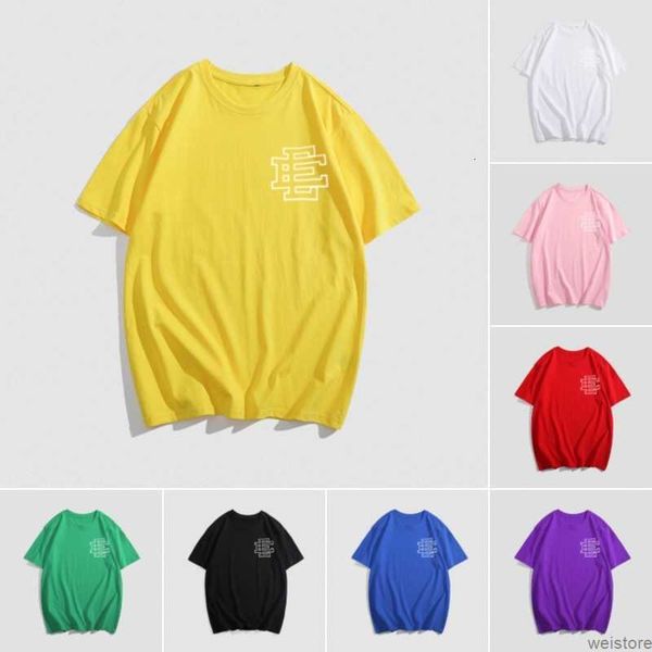 

men's tshirts ee shirt eric emanuel tees letter printed t cartoon summer casual short sleeve fashion brand t-shirt leisure men and wome, White;black