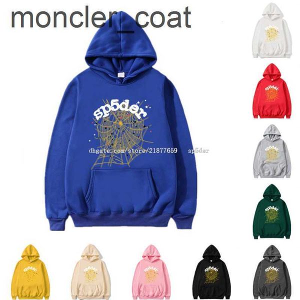 

mens hoodies sweatshirts mens sp5der hoodie designer hoodies clothes jumper men spider 555555 pink hoodie mens sweatshirt jacket long sleeve, Black