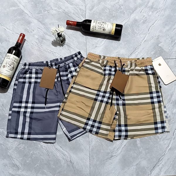 

drying printed summer beach pants men's casual shorts designer man, White;black