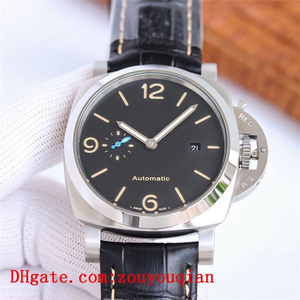 

pam watches luminor joker marina sports p9000 movement man wristwatches luxury business brand mens leather strap watch montre de luxe 44mm d