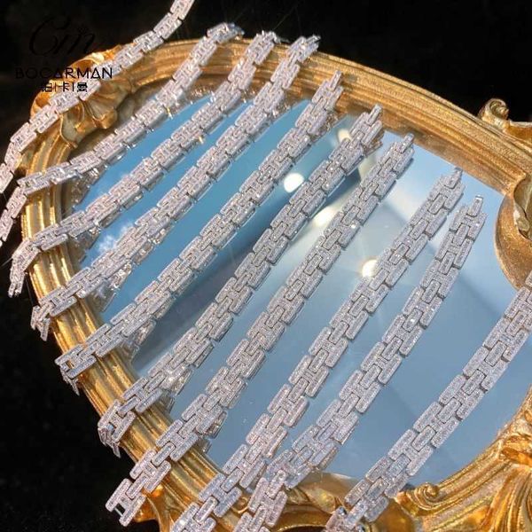 

s925 sterling silver cuba's moissanite tennis bracelet