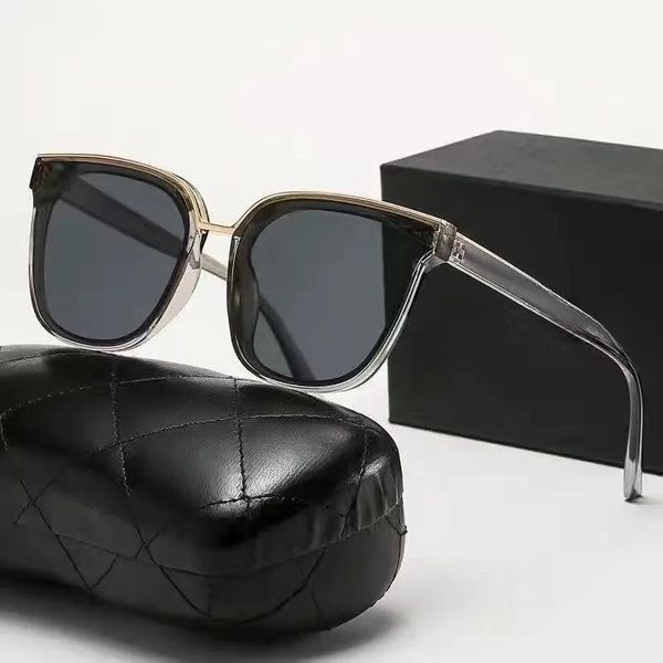 

luxury brand quality designer sun square glass uv400 lens with box, White;black