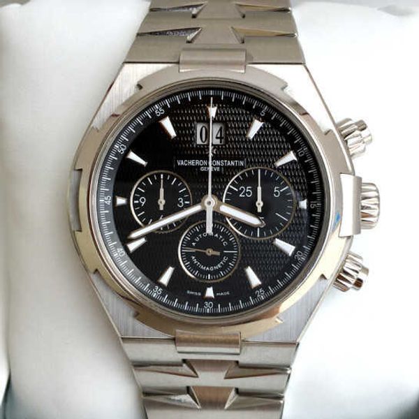 

moissanite luminous wrist watches v c seaovers diamond cal.1120qp series g9su iced out bezel gift watch for man vachercon, Slivery;brown
