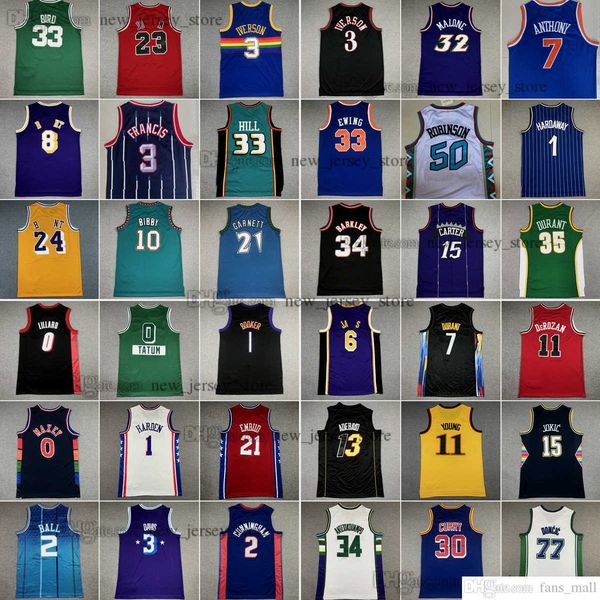 

basketball ja morant jersey stephen curry lamelo ball lillard trae young zach lavine devin booker kevin durant luka doncic antetokounmpo joe, Black;red
