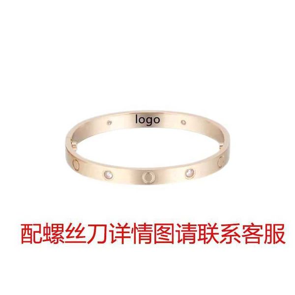 

designer selling card love lovers eternal ring fifth generation screwdriver titanium steel bracelet women's personalityrpkg, Black