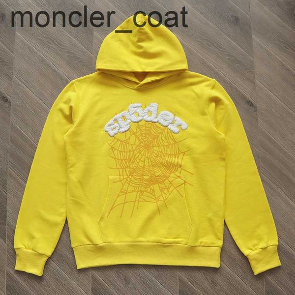 

mens hoodies sweatshirts mens hoodies sweatshirts young thug spiderweb sp5der 555555 hoodies men women 1 loose yellow pullover hooded sn5pd, Black