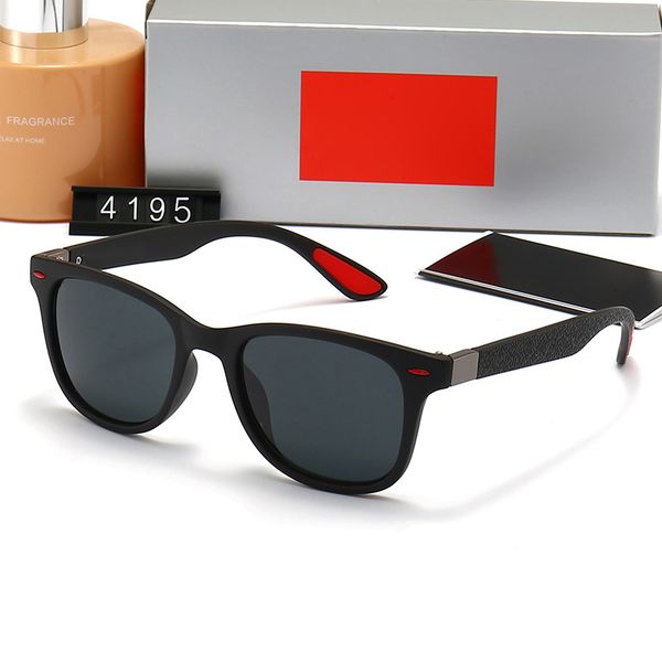

men rays designer sunglasses classic brand retro sunglasses luxury eyewear bans metal frame designers sun glasses woman r4195 with box card, White;black