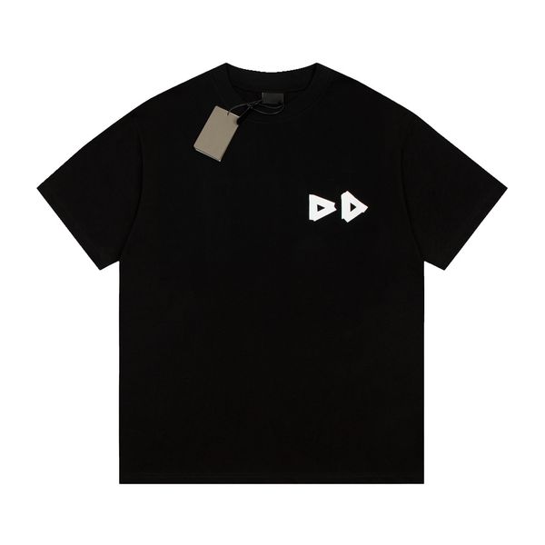 

23ss new woman men's t-shirts high end bb limited classic tape letter printed short sleeve vacation summer fashion breathable street so, White;black