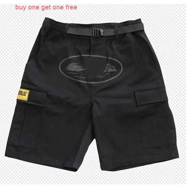 

men's shorts mens ship print corteizs ins fashion hop skateboarding casual pants for men and women all seasonsky 3 8dys, White;black