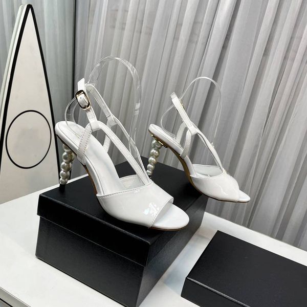 

2023 fashion sandals ccity luxury designer channel casual sandal classic slide women's high-heeled sandals xn092, Black