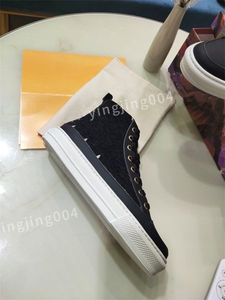 

new designer sneakers timeout women casual shoes lady calfskin white pattern shoe retro styles classical quality, Black