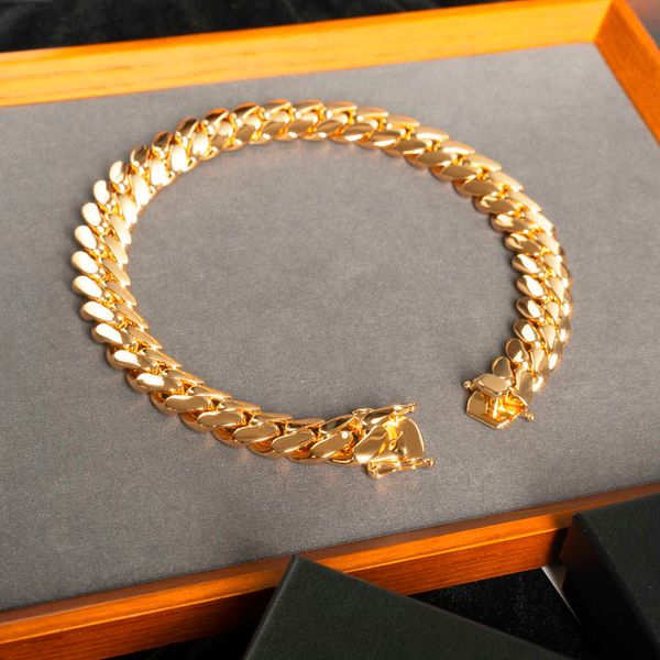 

wholesale choker 18k gold chunky custom cuban link chain 24k miami 20mm necklace, Silver
