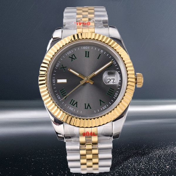 

good h diamond mens mechanical automatic movement watches panthere waterproof aaa quality wristwatches montre de luxe womens date china watc, Slivery;brown