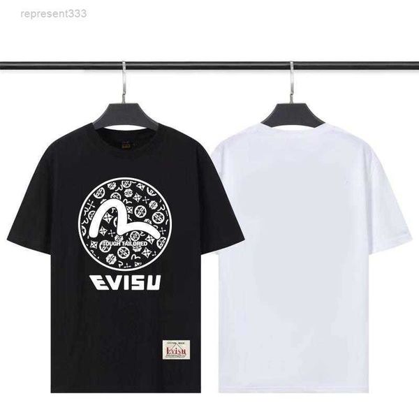 

summer new fashion brand flower pattern small seagull print couple short sleeve t-shirt 6lbs, White;black