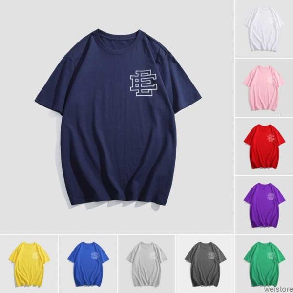 

mens tees ee tshirt eric emanuel t-shirt summer fitness cotton short sleeve sports design letter pattern casual t shirt breathable streetwea, White;black