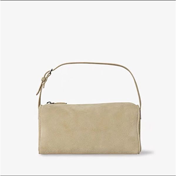 cream suede penholder