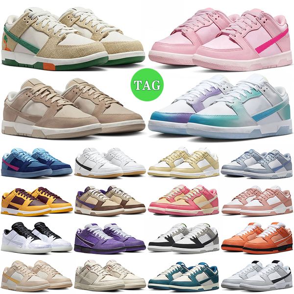 

running shoes men women panda white black team green grey fog university blue rose whisper gai mens trainers lows womens outdoors sports sne