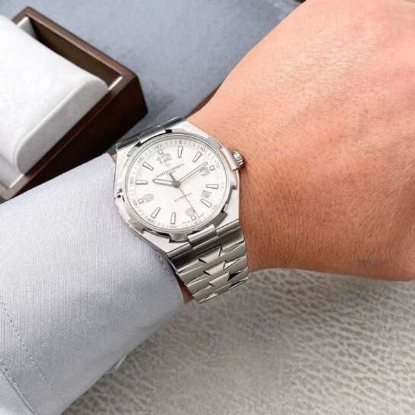 

moissanite luminous wrist watches v c seaovers diamond cal.1120qp rgi7 iced out bezel gift watch for man vachercon, Slivery;brown