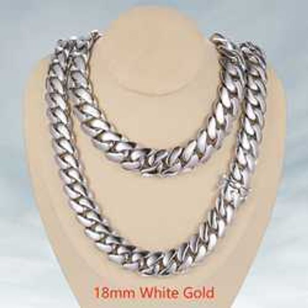 18mm-white Gold-7inches