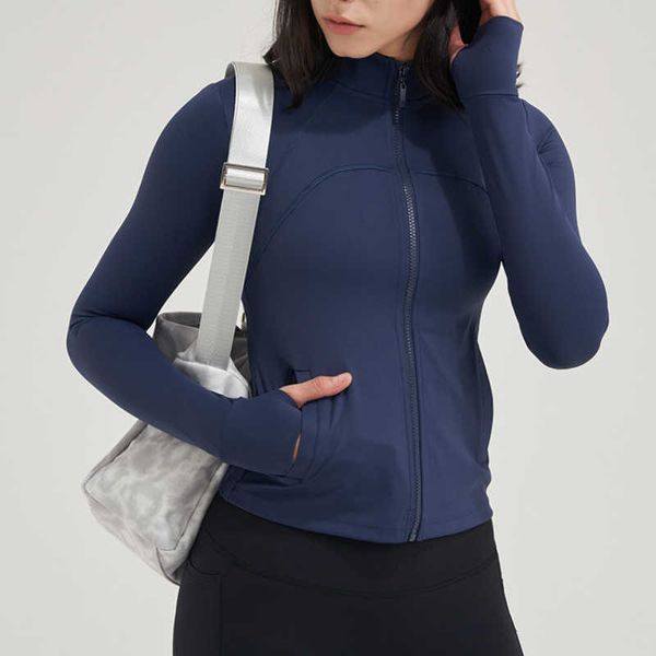 

ll woman jacket running coat slim fit jacket running quick drying sport jacket with thumbholes women sportwear winter