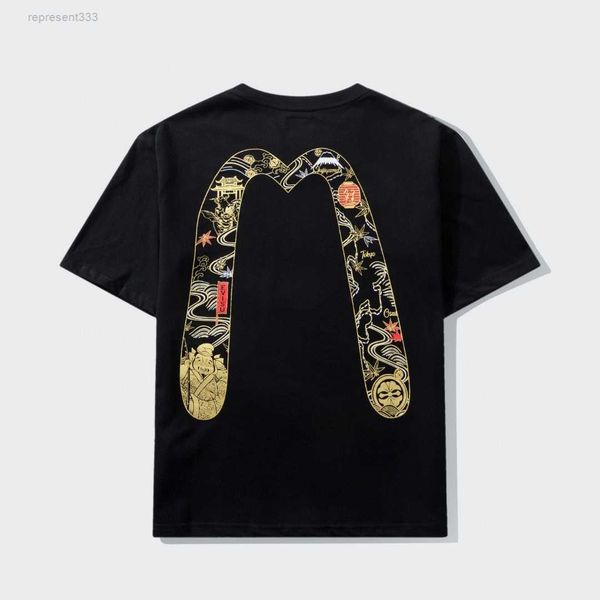 

summer new fashion brand big m short sleeve t-shirt 5p7l, White;black