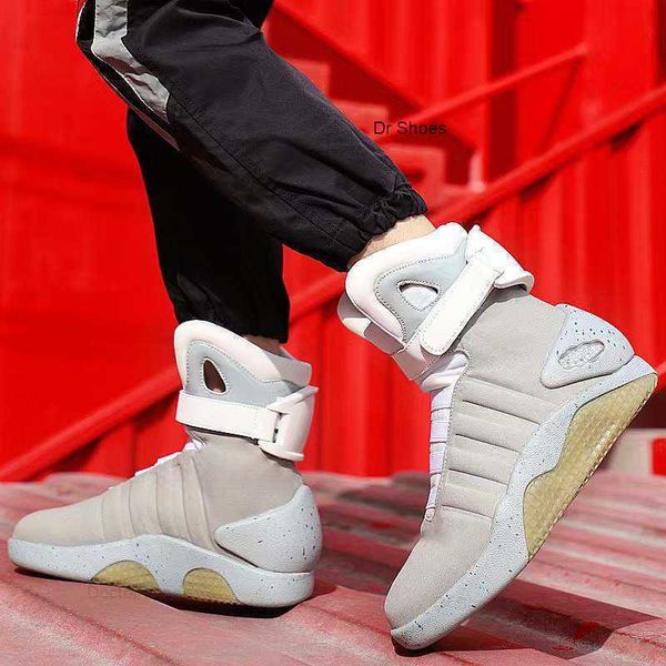 

sneakers big size us 13 boots designer authentic air mag back to the future sneakers marty mcfly led shoes lighting up mags sneake dhgate, Black