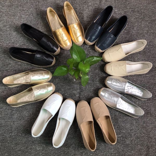 

summer fisherman women shoes weave cotton denim hemp casual outdoor beach rope straw flat casual shoes embroidery letter leather loafers des, Black