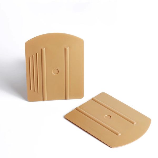 

round edged vinyl squeegee for tint film plastic gold graphic decal scraper applicator tool fr-7