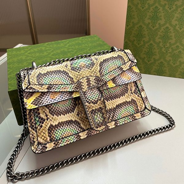

crocodile chain bag women flap crossbody shoulder bags envelope bag messenger bags underarm purse leather snake head hardware interior zippe