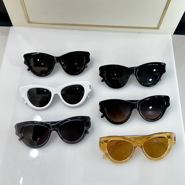 

2023 selling and highly praised new model mountain climbing, cycling skiing golf, full frame pc board thick frame women's sunglasses fa, White;black